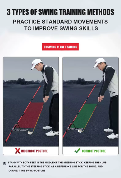 WanderS Swing Corrector Golf Training Aid Golf Alignment Sticks