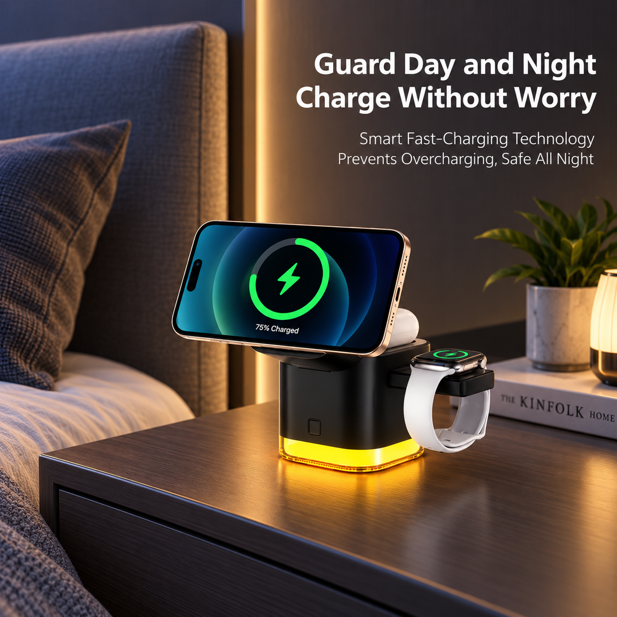 WanderS 5-in-1 Foldable Magnetic Wireless Charger
