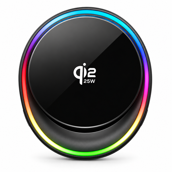Wanders Qi2.2 25W Air-Cooled Magnetic Car Wireless Charger With  Aluminum Alloy Frame