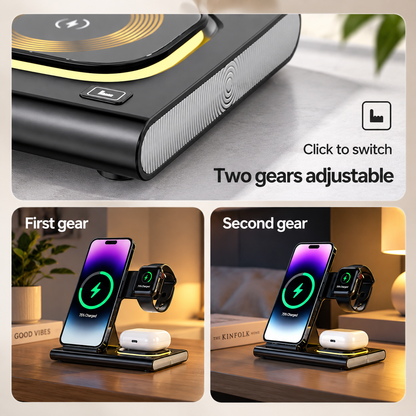 WanderS 3-in-1 Foldable Samsung Wireless Charger 15W