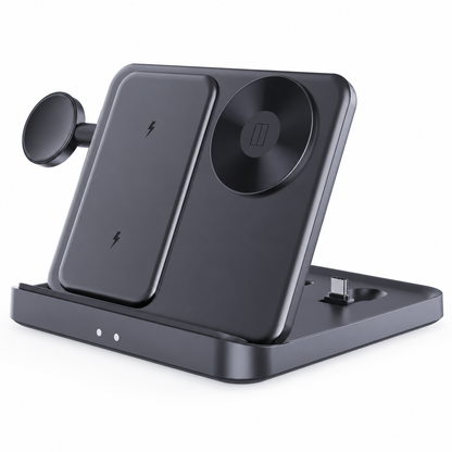 WanderS Samsung Z Fold 3-in-1 Foldable Wireless Charger 15W