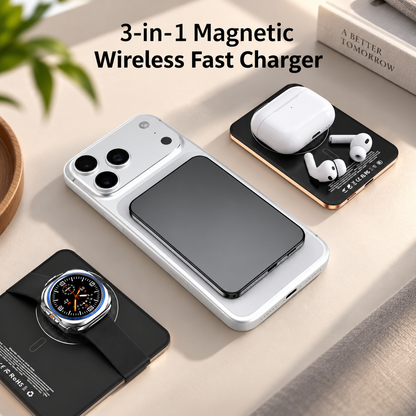 WanderS 10000mAh Ultra-Thin Magnetic Power Bank