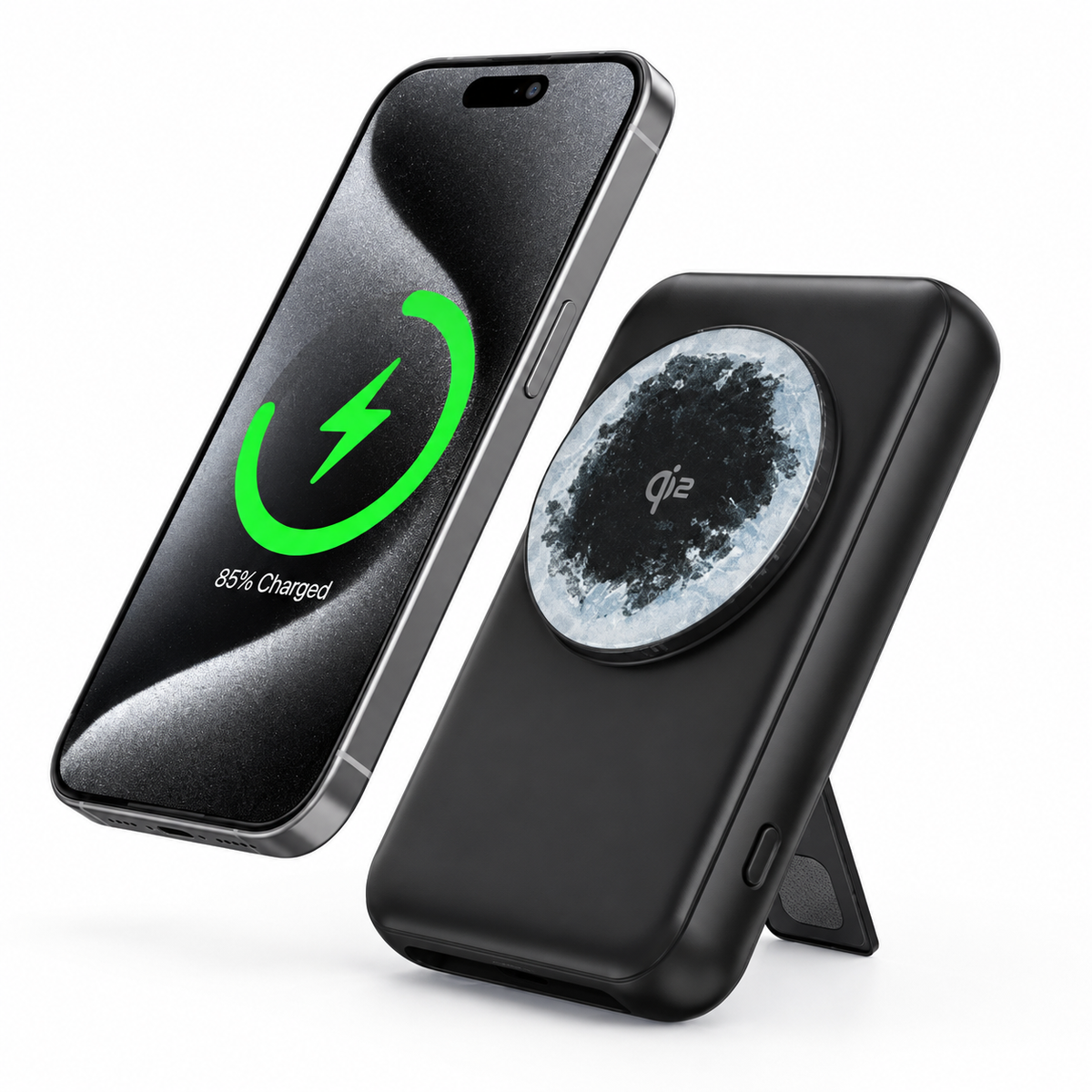 WanderS 10000mAh 15W Cooling Magnetic Power Bank