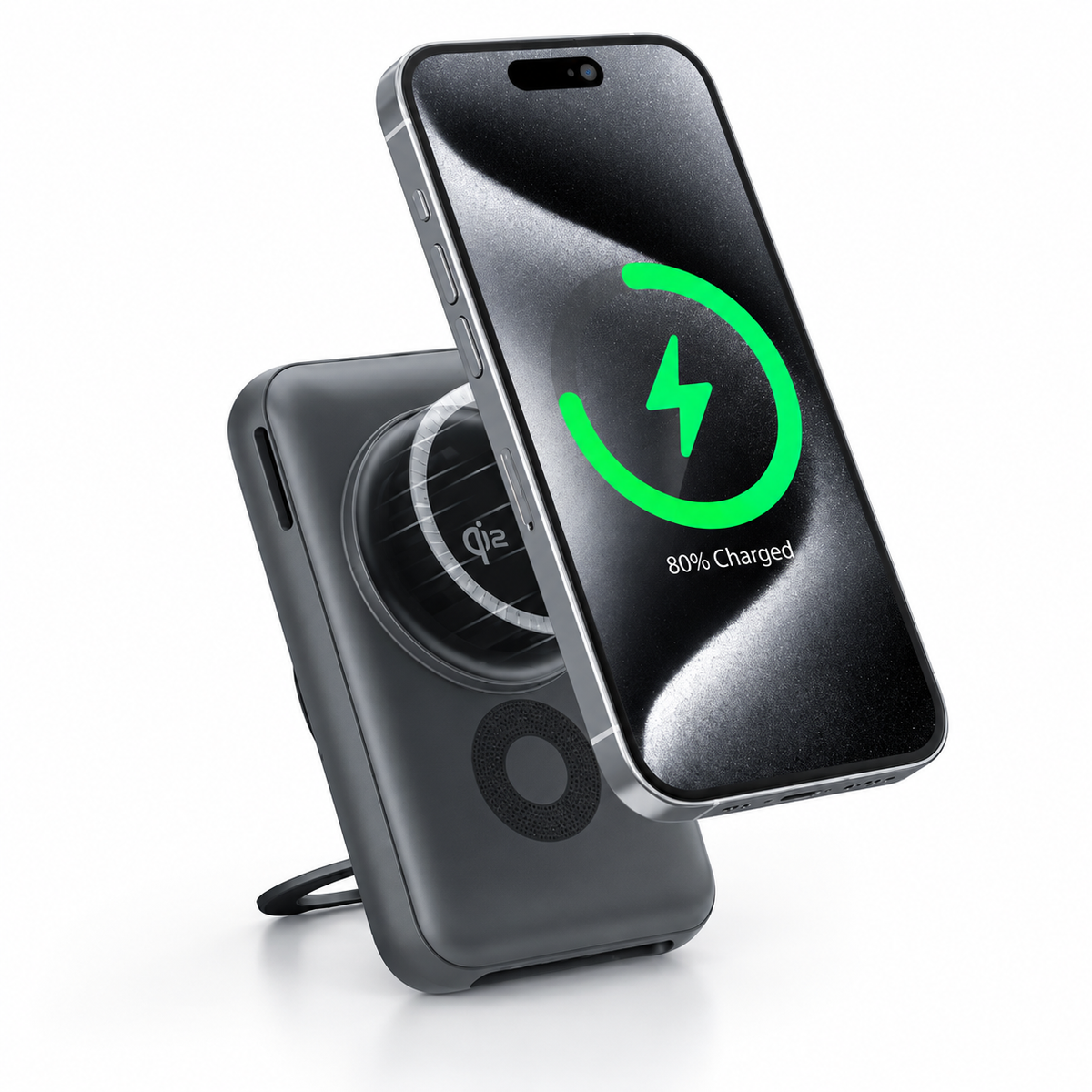 WanderS 10000mAh 15W Cooling Magnetic Power Bank + Charger Set