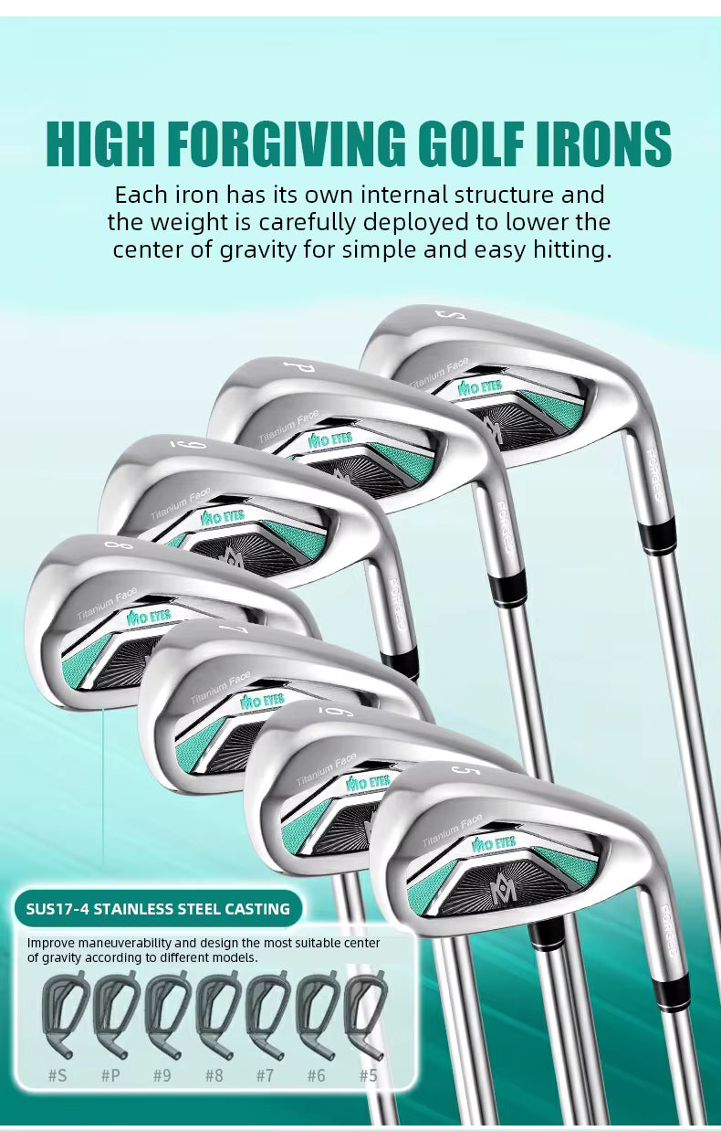 WanderS Golf Club Manufacturers Stainless Steel Golf Club Head Right Hand #7 Golf Iron