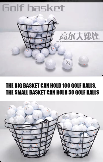 WanderS Golf Practice Ball Basket Iron Golf Ball Basket
