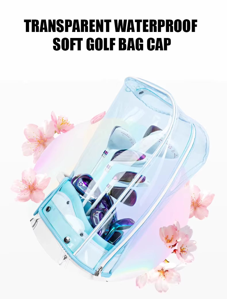 WanderS Golf Bag Manufacturers Women Golf Bag Waterproof Transparent Lady Golf