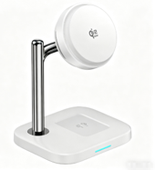 WanderS 2-in-1 Qi2.2 25W Cooling Fast Wireless Charger