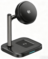 WanderS 2-in-1 Qi2.2 25W Cooling Fast Wireless Charger