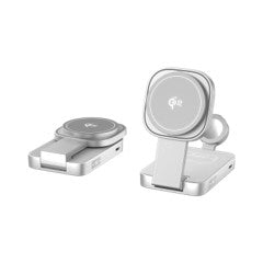 WanderS 3-in-1 Magnetic Qi2 15W Wireless Charger