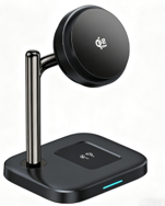 WanderS 2-in-1 Qi2.2 25W Cooling Fast Wireless Charger