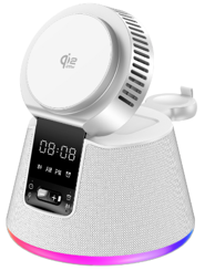 WanderS 5-in-1 Qi2.2 25W Bluetooth Speaker Cooling Wireless Charger