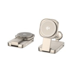 WanderS 3-in-1 Magnetic Qi2 15W Wireless Charger