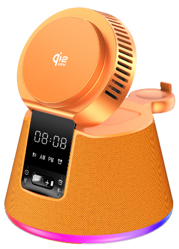 WanderS 5-in-1 Qi2.2 25W Bluetooth Speaker Cooling Wireless Charger