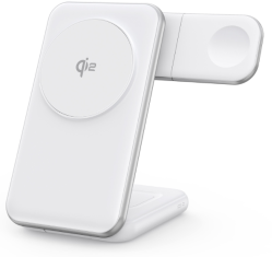 WanderS 3-in-1 Qi2.2 25W Cooling Desktop Wireless Charger