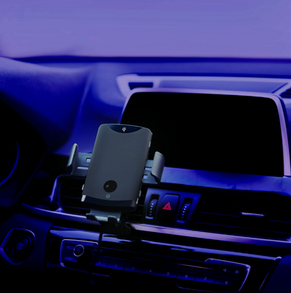 WanderS 15W Car Wireless Charger with Illuminated Logo