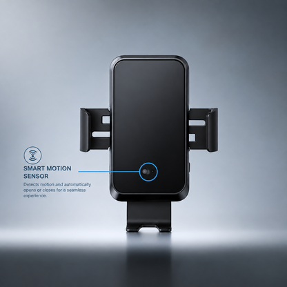 WanderS 15W Car Wireless Charger with Illuminated Logo