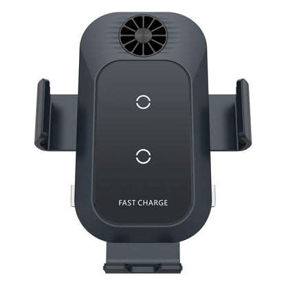 WanderS 15W Cooling Fan Dual-Coil Car Wireless Charger