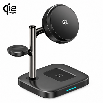 WanderS 3-in-1 Qi2.2 25W Magnetic Wireless Charger
