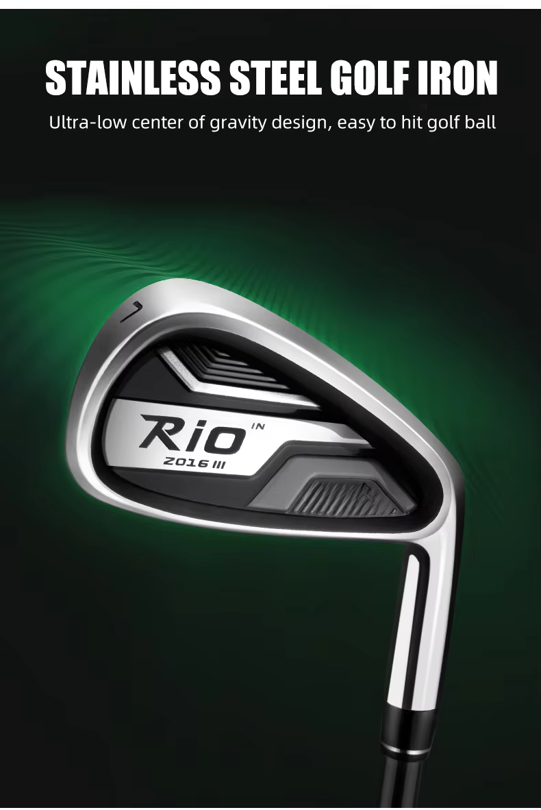 WanderS Right Handed Blank Golf Iron For Beginners Black Golf Iron Oem