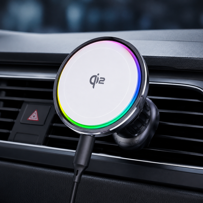 WanderS Semiconductor-Cooled Car Wireless Silicone Face Charger