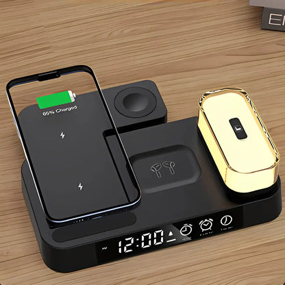 WanderS 3-in-1 Foldable Wireless Charger with RGB Night Light