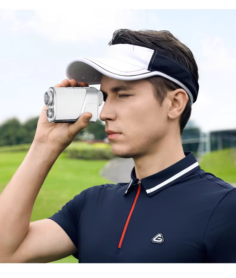 WanderS Mini Night Vision Outdoor Sports Laser Range Finder Golf Rangefinder With Flag-Lock Meter Slope Adjusted