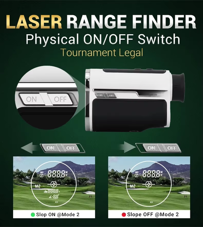 WanderS Longer Measurement Distance Slope On Off 2020 New Design Golf Laser Range Finder 600/1300Yard