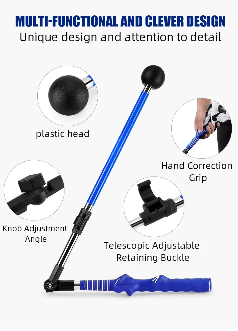 WanderS Custom Golf Swing Posture Correction Trainer Swing Action Practice Golf Swing Trainer