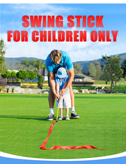 WanderS Beginner Practice Golf Swing Trainer Golf Swing Strap Custom Golf Swing Speed Stick