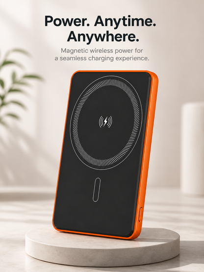 WanderS 5000mAh Ultra-Thin Magnetic 20W Power Bank