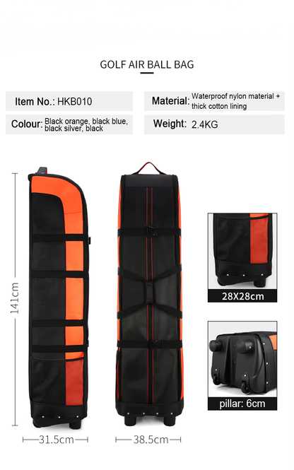 WanderS Custom Super Light Folding Golf Travel Cover For Golf Bag by WanderS