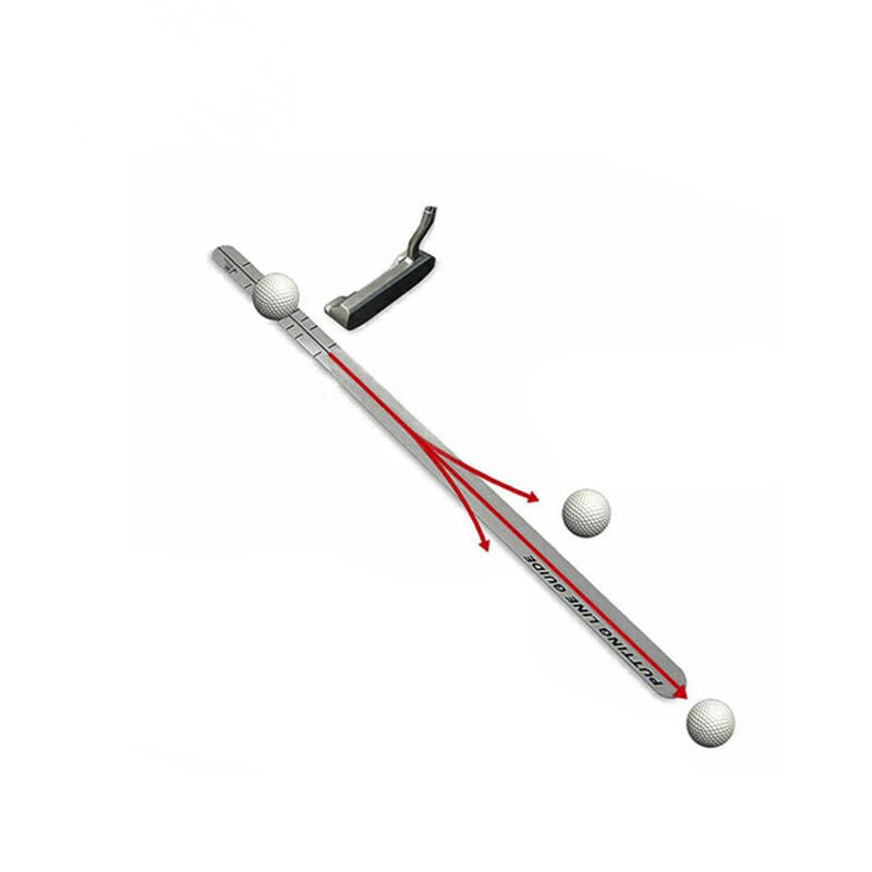 WanderS Outdoor Putting Guide Golf Putting Practice Ruler Line Indoor Golf Putting Trainer