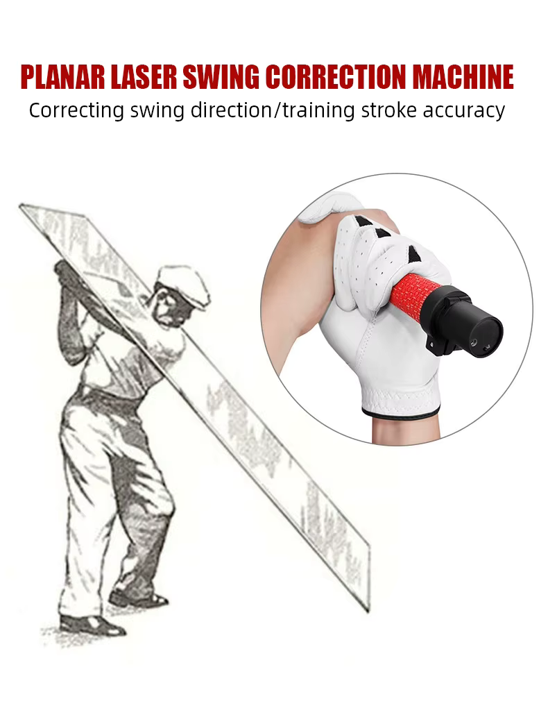 WanderS Adjustable Angle Golf Training Aids Corrector Laser Golf Swing Trainer
