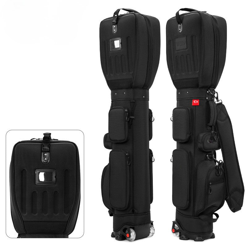 WanderS Golf Men And Women's Aviation Bag 3D Hardened Golf Bag Cap With Pulley