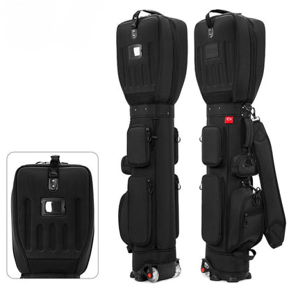 WanderS Golf Men And Women's Aviation Bag 3D Hardened Golf Bag Cap With Pulley
