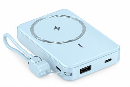 WanderS 10000mAh Magnetic Power Bank with Digital Display