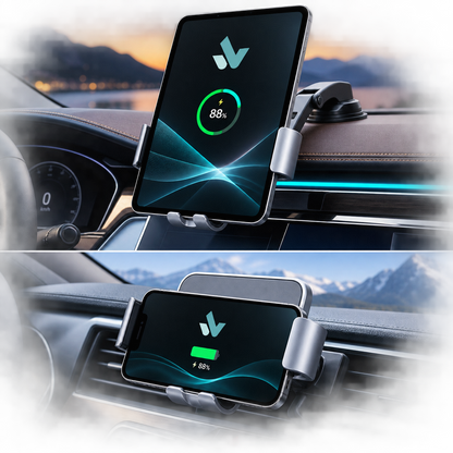 WanderS 15W Samsung Z Fold Car Wireless Charger with Ambient Light