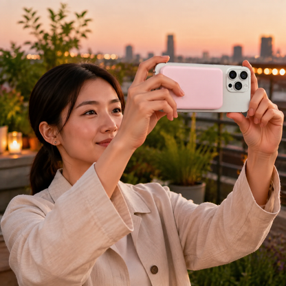 WanderS 5000mAh Ultra-Thin Magnetic Power Bank 15W