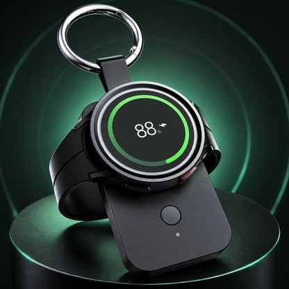 WanderS 1000mAh Watch Power Bank with Metal Ring – Samsung