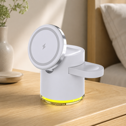 WanderS 3-in-1 15W  Max Foldable Magnetic Wireless Charger