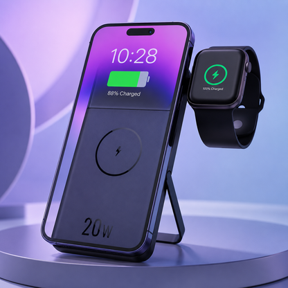 WanderS 10000mAh 3-in-1 Magnetic Power Bank