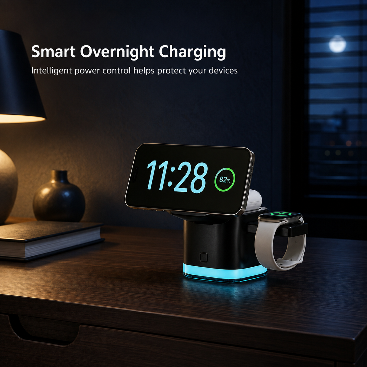 WanderS 5-in-1 Foldable Magnetic Wireless Charger