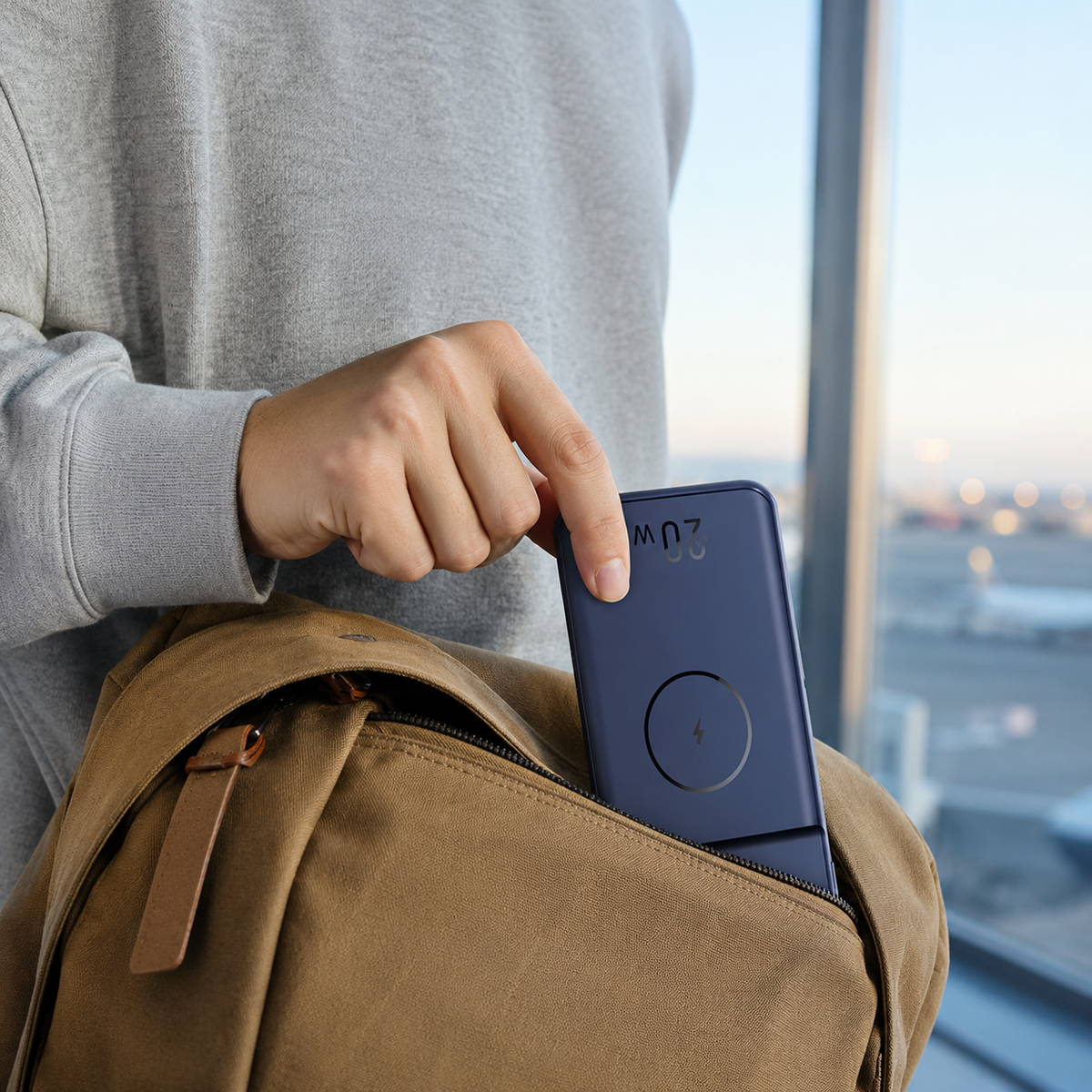 WanderS 10000mAh 3-in-1 Magnetic Power Bank