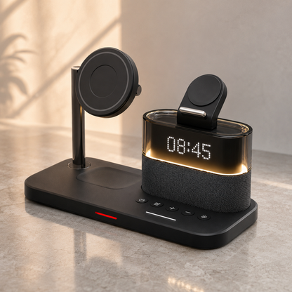 WanderS 4-in-1 15W Max Foldable Wireless Charger