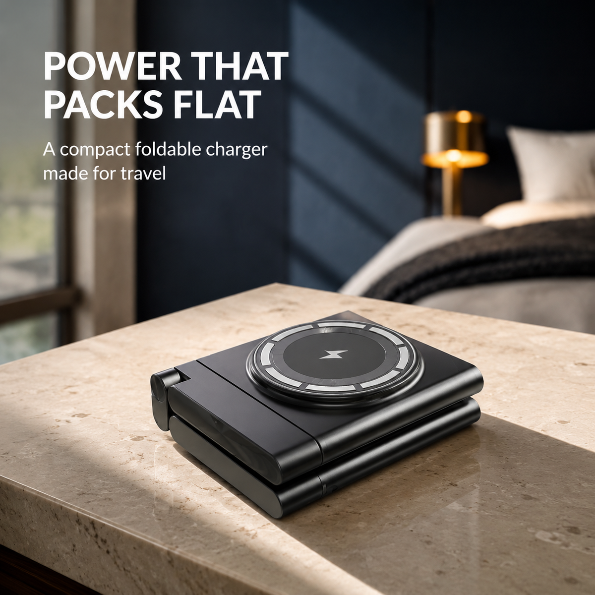 WanderS 3-in-1 Qi2 15W Aluminum Alloy Magnetic Wireless Charger