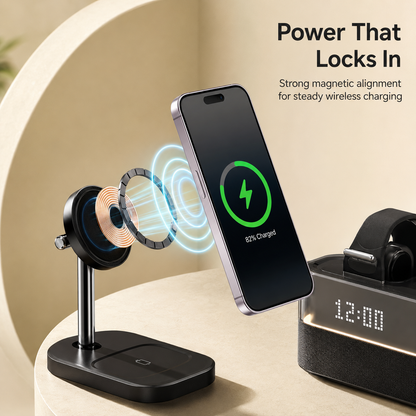 WanderS 4-in-1 15W Max Foldable Wireless Charger